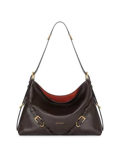 Givenchy Women's Medium Voyou Shoulder Bag In Brown