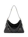 Givenchy Stud Embellished Medium Voyou Bag In Black