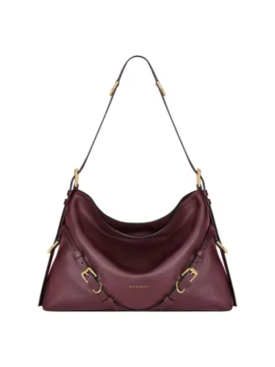 Givenchy Women's Medium Voyou Shoulder Bag In Purple