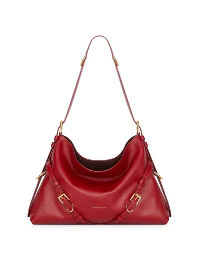 Givenchy Women's Medium Voyou Shoulder Bag In Red