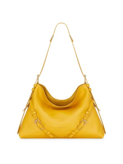Givenchy Women's Medium Voyou Shoulder Bag In Yellow