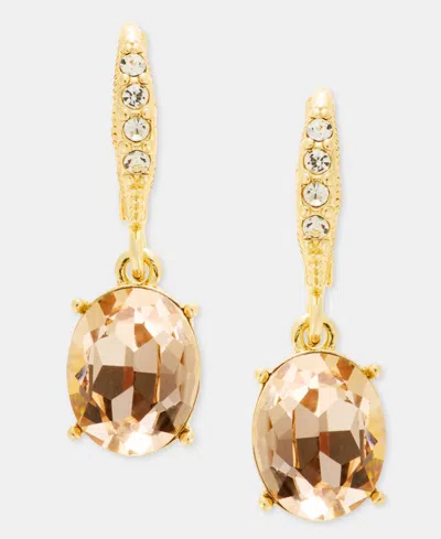 Givenchy Women's Metal-tone Crystal Drop Earrings In Gold
