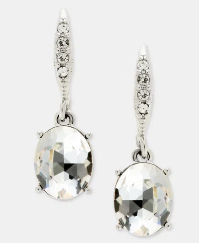 Givenchy Women's Metal-tone Crystal Drop Earrings In Metallic