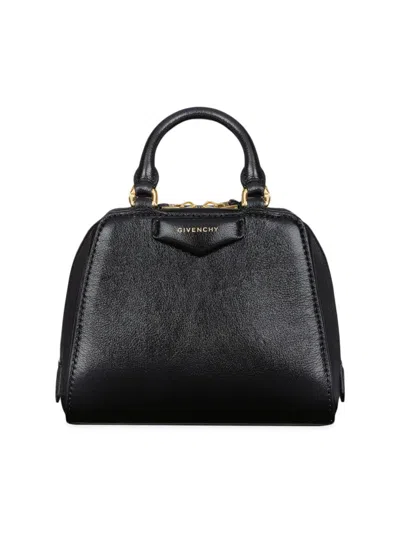 Givenchy Women's Micro Antigona Cube Top Handle Bag In Black