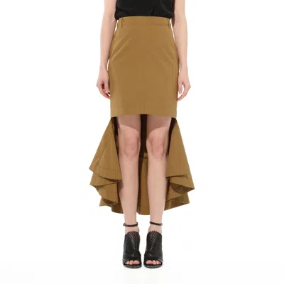 Givenchy Women's Midi Skirt In Beige