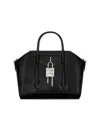 Givenchy Women's Mini Antigona Lock Leather Satchel In Black