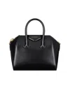 Givenchy Black Antigona Mini Leather Bag In Black