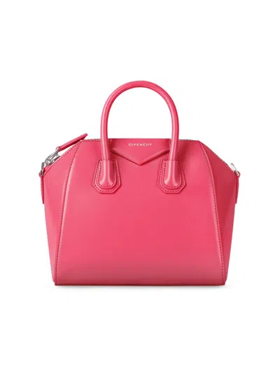Givenchy Mini Antigona Handbag In Pink