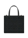 GIVENCHY WOMEN'S MINI G TOTE SHOPPING BAG IN 4G EMBROIDERED CANVAS