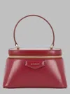 Givenchy Antigona Vanity Bag In Box Leather With Chain In Red