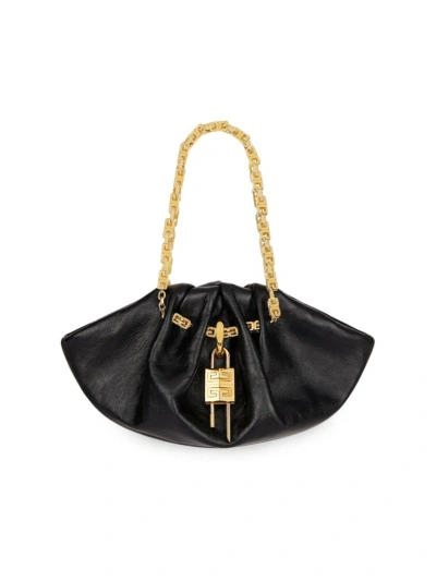 Givenchy Women's Mini Kenny Neo Bag In Leather In Black