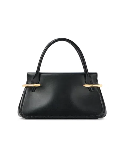 Givenchy Women's Mini Pinch Top Handle Bag In Leather In Black