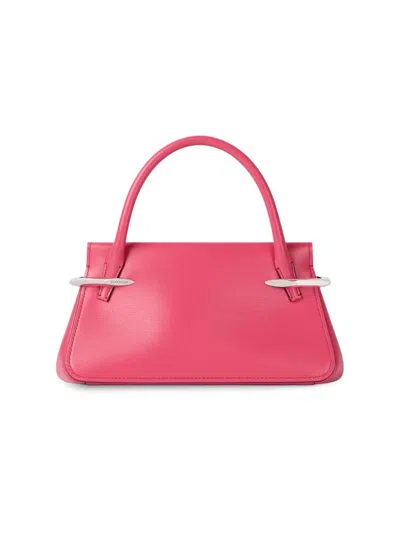 Givenchy Women's Mini Pinch Top Handle Bag In Leather In Orange