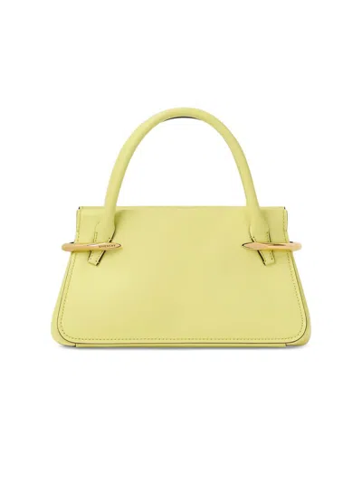 Givenchy Women's Mini Pinch Top Handle Bag In Leather In Yellow