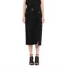 Givenchy Women's Mini Skirt With Buckle In Black