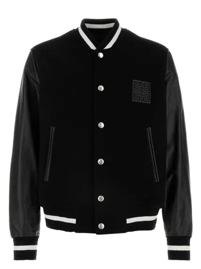 GIVENCHY WOMEN'S MIX MATERIAL VARSITY