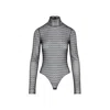Givenchy 4g Lace Bodysuit In Black