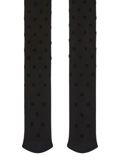 Givenchy Women Monogram Tights In Black