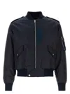 Givenchy Navy Blue Nylon Bomber Jacket