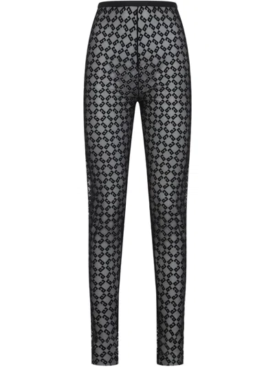 GIVENCHY GIVENCHY WOMEN NYLON STRETCH LEGGINGS