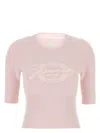 Givenchy Ribbed Crewneck Knitwear Half-length Sleeves