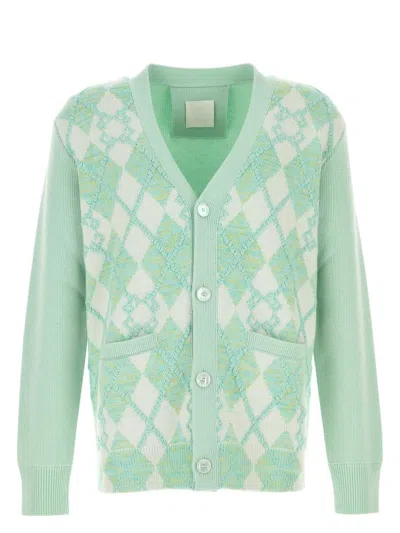 GIVENCHY WOMEN'S PASTEL WOOL BLEND CARDIGAN