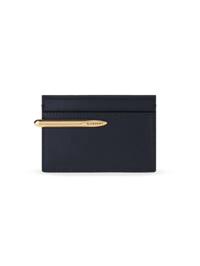 Givenchy Women's Pinch Card Holder In Leather In Black