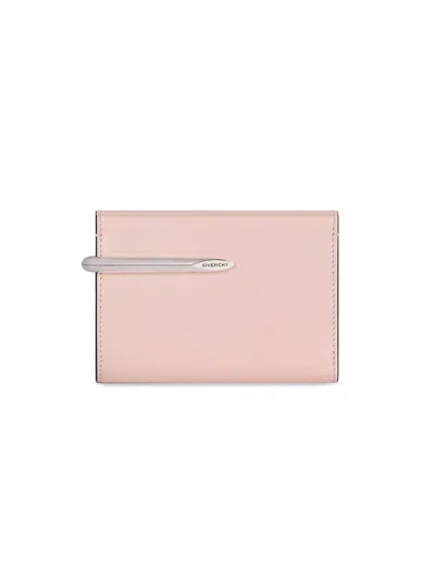 Givenchy Women's Pinch Wallet In Leather In Pink