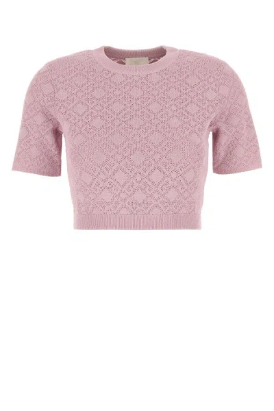 GIVENCHY GIVENCHY WOMEN PINK VISCOSE BLEND SWEATER