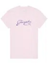 Givenchy Women Pink Wool T-shirt In Pink