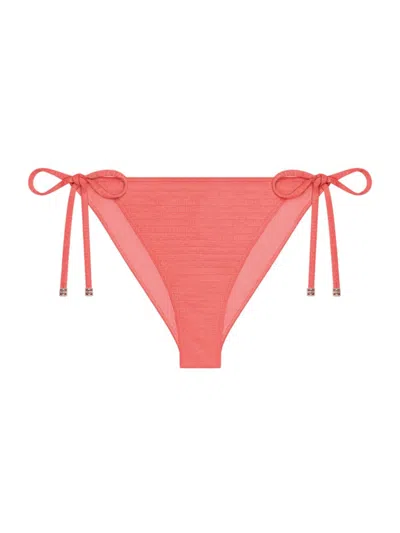 Givenchy Women's Plage 4g Bikini Bottom In Orange