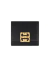 Givenchy Women's Plage 4g Wallet In Box Leather In Black