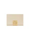 Givenchy Women's Plage 4g Wallet In Box Leather In Natural Beige