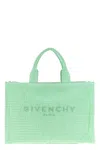 Givenchy Women Plage Capsule 'g-tote' Midi Shopping Bag In Green