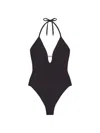 GIVENCHY WOMEN'S PLAGE ONE-PIECE 4G SWIMSUIT WITH PEARLS