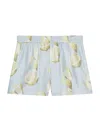GIVENCHY WOMEN'S PLAGE PRINTED SHORTS IN SILK