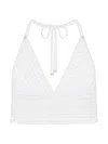 GIVENCHY WOMEN'S PLAGE TOP IN CROCHET WITH 4G DETAIL