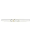 Givenchy Women's Plage Voyou Belt In Leather In Ivory