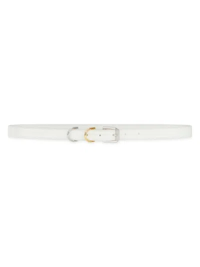 Givenchy Women's Plage Voyou Belt In Leather In Ivory