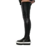 Givenchy Platform Otk Skate Sneakers In Black
