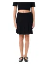Givenchy Women Pleated Mini Skirt In Black