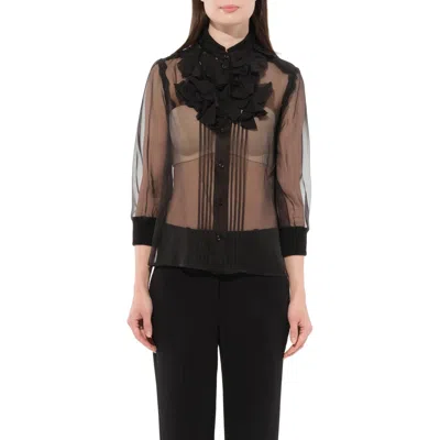 Givenchy Women's Podium Blouse In Black