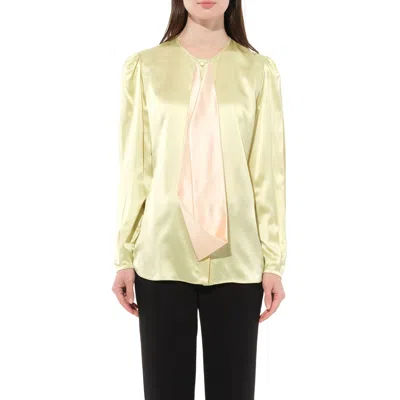 Givenchy Women's Podium Long Sleeve Shirt In Green