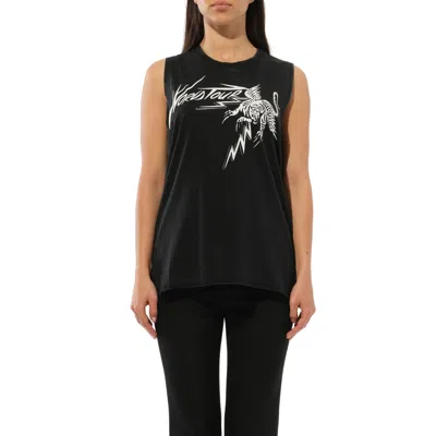 Givenchy Women's Podium Sleeveless T-shirt Black
