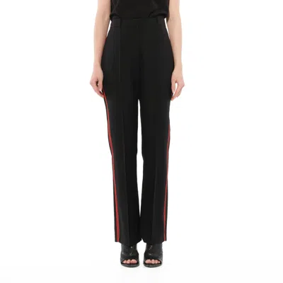 Givenchy Women's Podium Trousers In Black/red