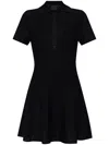 Givenchy Robe Polo En Jacquard Monogramme 72 In Black