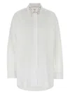 Givenchy Camicia Oversize In Popeline Bianco  Donna