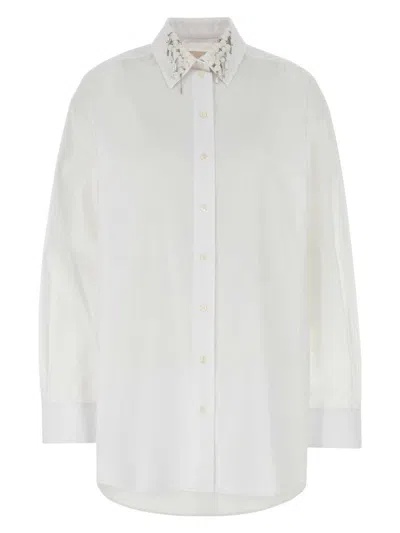 GIVENCHY WOMEN'S POPLIN OVERSIZE SHIRT