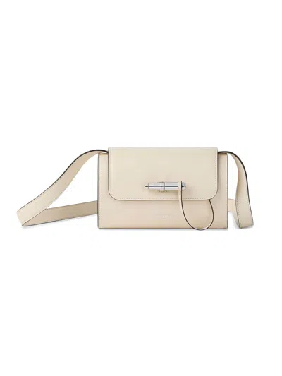 Givenchy Women's Pout Small Shoulder Bag In Leather In White