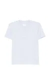 Givenchy Mc Slim Baby Blue T-shirt Embroidered Logo In Gray